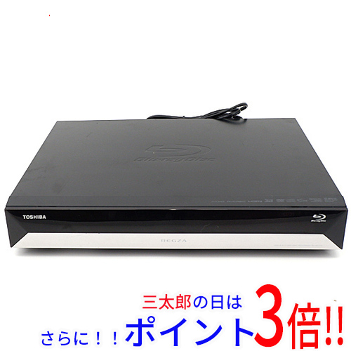 【中古】送料無料 東芝 REGZA ブルーレイディスクレコーダー RD-BZ710 500GB リモコンなし 本体いたみ