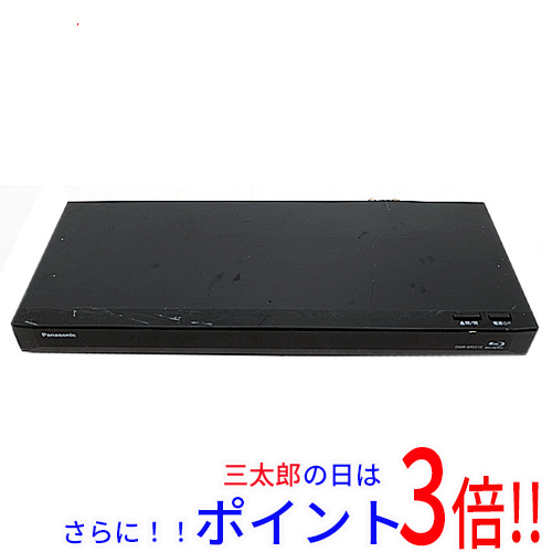 【中古】送料無料 Panasonic ブルーレイディスクレコーダー DMR-BRS510 リモコンなし 本体いたみ