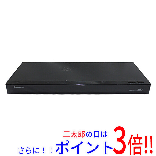 【中古】送料無料 Panasonic ブルーレイディスクレコーダー DMR-BRS510 リモコンなし 本体いたみ