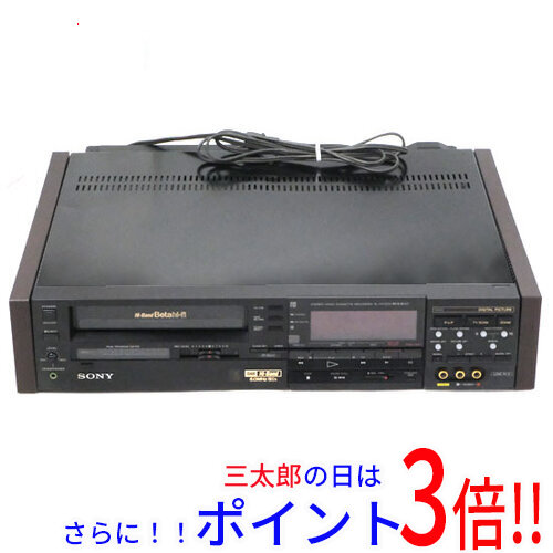 【中古】送料無料 SONY ベータビデオデッキ SL-HF701D 本体いたみ