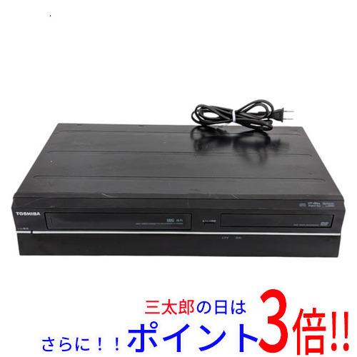 【中古】送料無料 TOSHIBA VTR一体型DVDレコーダー D-VDR9K リモコン付き 本体いたみ