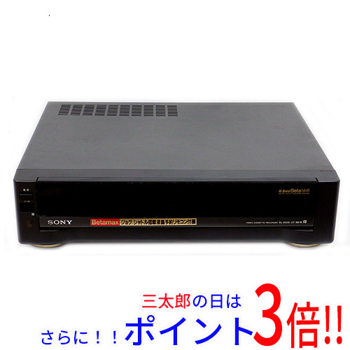 【中古】送料無料 ソニー SONY ベータビデオデッキ SL-200D