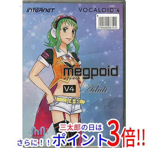 【新品即納】送料無料 VOCALOID4 Library Megpoid V4 Adult パッケージ オーディオ編集の通販は映像編集