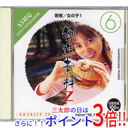 【１日と三太郎の日はポイント３倍！！】【新品】送料無料 創造素材 Zシリーズ (6) 若者/女の子1 Windows/Mac【ゆうパケット対応】