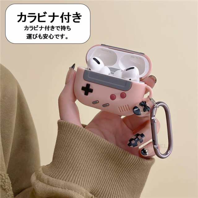Airpods Pro2 ケース 2022 Airpods 第3世代 Airpods3 2021 Airpods Proケース 2019 TPU キーリング付き 落下防止 airpods pro 耐衝撃 かっこいい エアーポッズ プロ ケース ワイヤレス充電対応 LEDライト スリムフィット 収納ケース Apple 落下保護 紛失防止