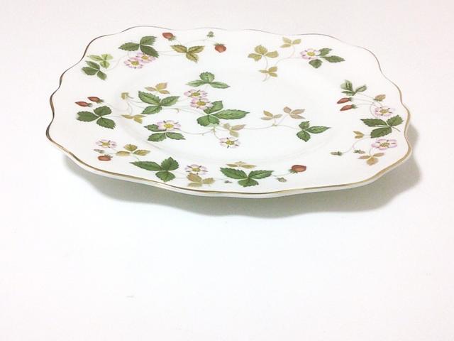 ウェッジウッドWEDGWOOD ワイルドストロベリー スクエアデザート
