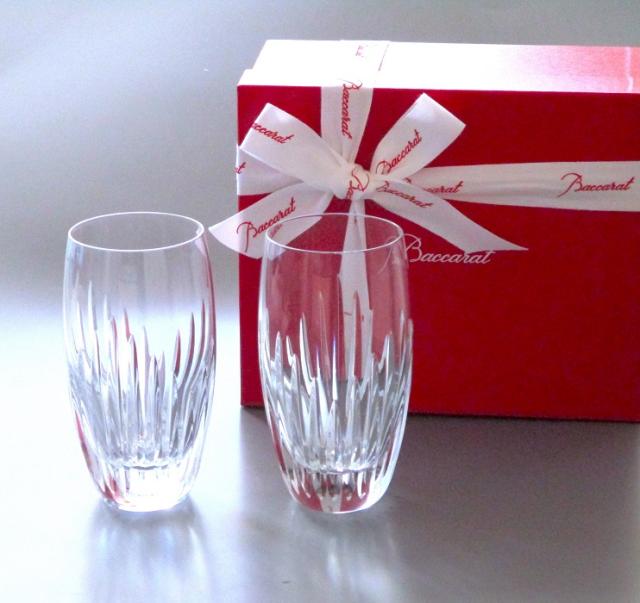 バカラBaccarat マッセナ 2811-294タンブラー14cm(235ペア)ギフトセット【御結婚御祝・内祝・新築御祝・還暦御祝・御礼・寿・ギフト包装可能】