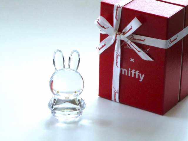 バカラ Baccarat クリスタルフィギュア ミッフィー Miffy  20k Gold 置物 2815127【御結婚御祝・内祝・新築御祝・還暦御祝・御礼・寿・各種ギフト包装可能】の通販は