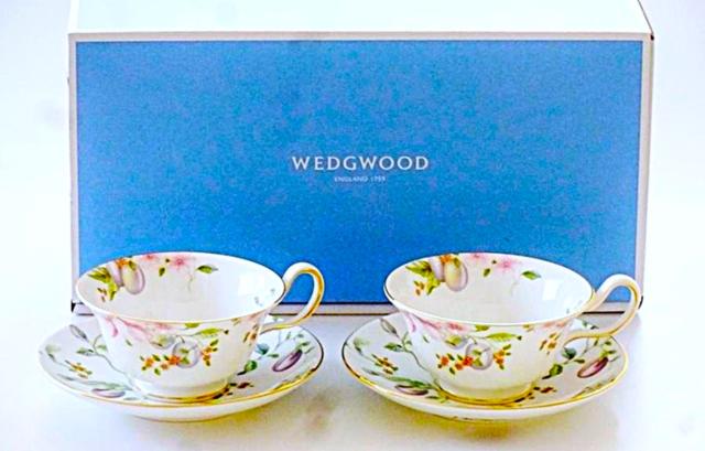 ウェッジウッドWEDGWOOD スウィートプラム ティーカップ ウェッジウッドWEDGWOOD スウィートプラム ティーカップ