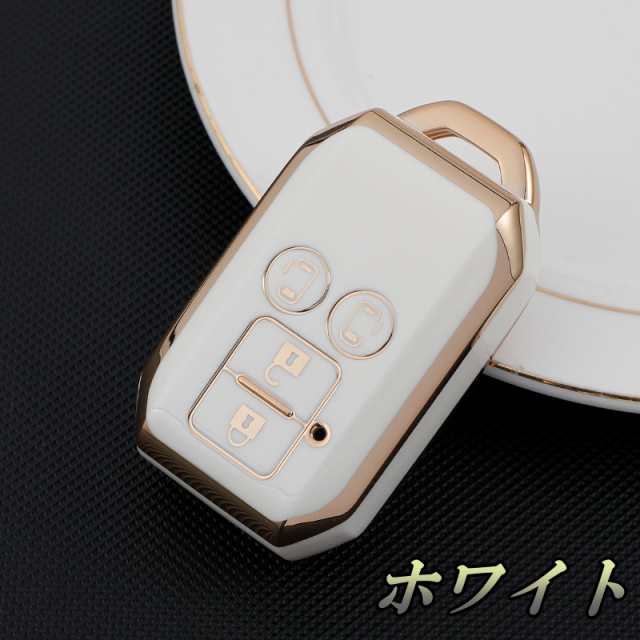 スズキ キーカバー TPU 4ボタン キーケース SUZUKI スペーシア ソリオ バンディット スマートキー カバー ケースの通販はau PAY  マーケット - SNZオンラインマーケット | au PAY マーケット－通販サイト