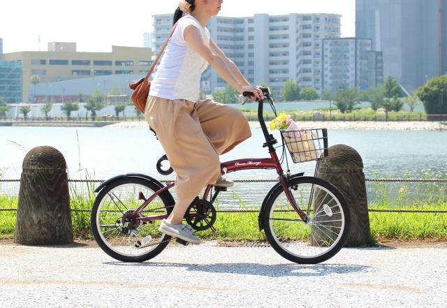 『配送可』ＣＬＡＳＳＩＣ ＭＩＭＵＧＯ クラシック ミムゴ１６型折りたたみ自転車 kurashikan_mimugo-mg-cm16l