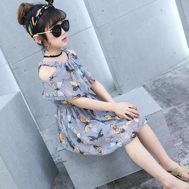 小学生 服 女の子 肩出し ワンピース 110cm 1cm 130cm 140cm 150cm 160cm シフォンワンピース 夏 オフショルダー かわいい 大人っぽい の通販はau Pay マーケット ベビー服 子供服のデザインキッズ