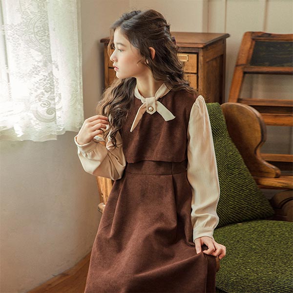 レディース ワンピース 小学生 中学生 長袖 子供服 プリーツスカート 大人可愛い 服 春 秋 ミディアム 膝丈 お上品 大人っぽい ミドル丈 の通販はau Pay マーケット ベビー服 子供服のデザインキッズ