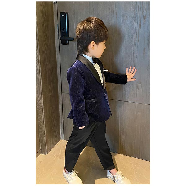 Juchuuseisan Hin 子供 フォーマルスーツ 男の子 スーツ 夏 かっこいい 礼服 ワインレッド 冠婚葬祭 半袖 半ズボン フォーマル クールビズ 無地 洋風 ベスト 蝶ネクタイ おしゃれ 結婚式 ピアノ発表会 タキシード 園児 保育園 幼稚園 小学生 通園 通学 ジュニア 90 100