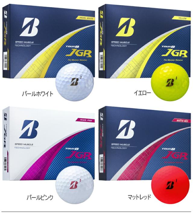 まとめ買い ブリヂストンゴルフ ツアービー ジェイジーアール サイドマーク入り ゴルフボール 2ダースセット(24個入り) 「BRIDGESTONE GOLF TOUR B JGR」 2025年モデル日本正規品