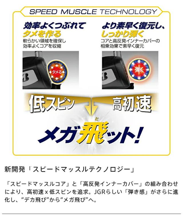 まとめ買い ブリヂストンゴルフ ツアービー ジェイジーアール サイドマーク入り ゴルフボール 2ダースセット(24個入り) 「BRIDGESTONE GOLF TOUR B JGR」 2025年モデル日本正規品