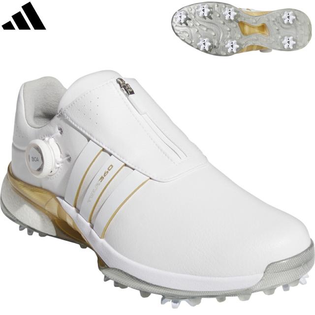 アディダス ツアー360 24 ボア ソフトスパイク メンズ ゴルフシューズ 「Adidas TOUR 360 24 BOA GOLF SOFT SPIKE GOLF SHOES」MDK79 2024年秋冬モデル日本正規品