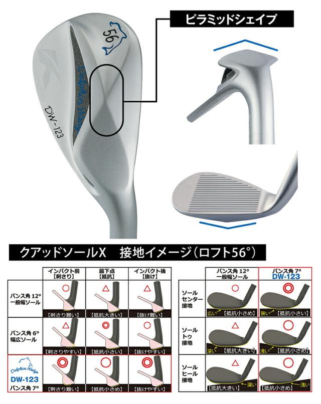 キャスコ ドルフィン ウェッジ DW-123 N.S.PRO MODUS3 TOUR120 スチールシャフト 特注カスタム「Kasco Dolphin WEDGES」 2024年継続モデル日本正規品