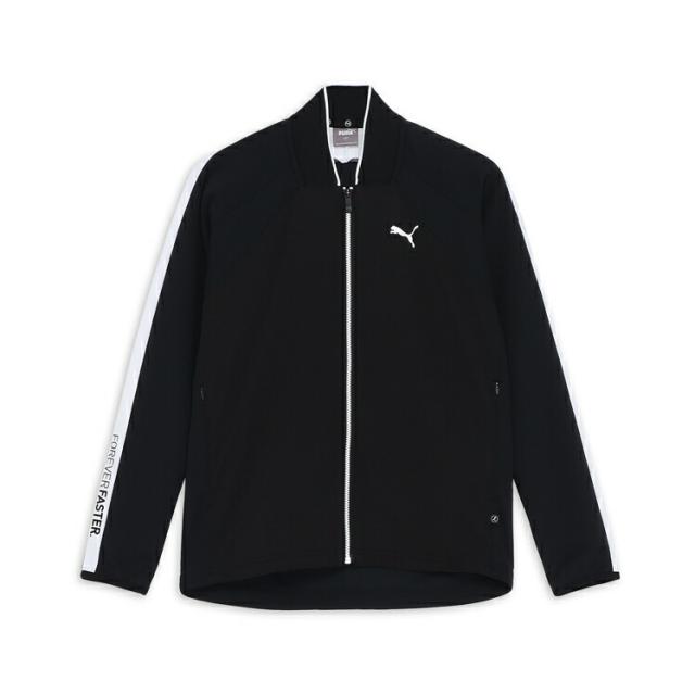 プーマ ゴルフ PF ストレッチ ウインド ミックス FZ ジャケット メンズ ゴルフウェア 「PUMA GOLF 630308」 SWING MOTION 2024年秋冬モデル日本正規品_4