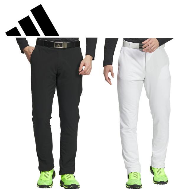 アディダスゴルフ FROST GUARD 保温 撥水 フルレングスパンツ メンズ ゴルフ ウェア 「ADIDAS GOLF JSB92」  2024年秋冬モデル