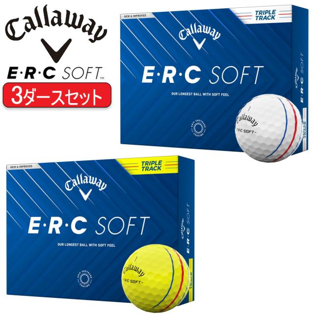 まとめ買い キャロウェイ イーアールシー ソフト ゴルフボール 3ダース