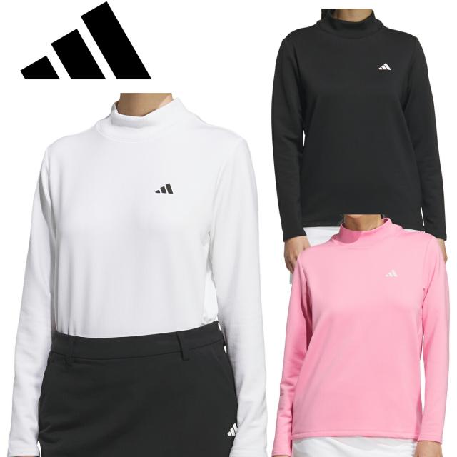 アディダスゴルフ COLD. RDYストレッチワーディングモックネックシャツ レディース ゴルフ ウェア 「ADIDAS GOLF JWK04」 2025年秋冬モデル