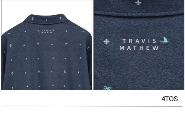 トラヴィスマシュー キャロウェイ ゴルフ モノグラムプリント 長袖ポロ(MENS) メンズ ゴルフ アパレル 「TRAVISMATHEW 7AM018」 2025年秋冬モデル日本正規品_11