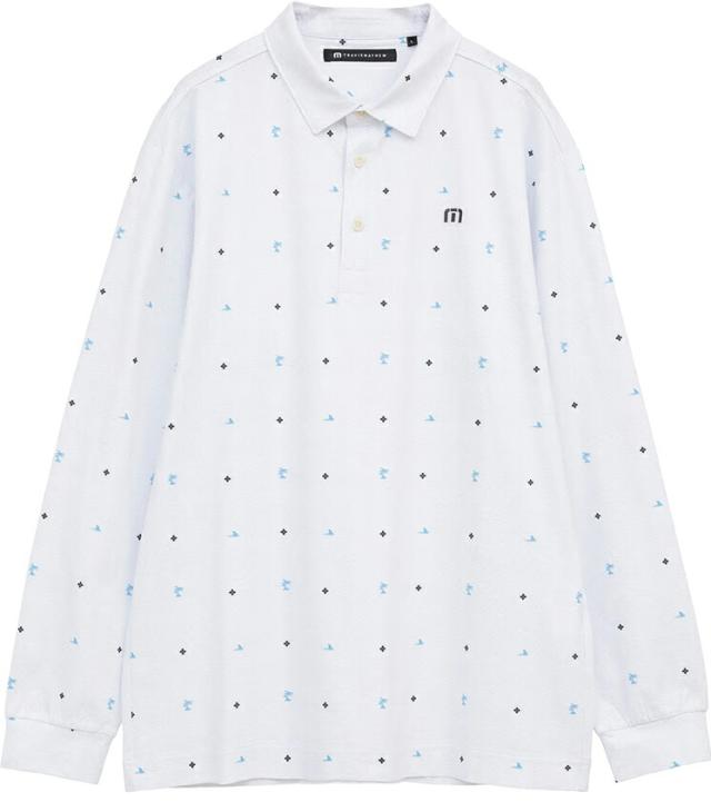 トラヴィスマシュー キャロウェイ ゴルフ モノグラムプリント 長袖ポロ(MENS) メンズ ゴルフ アパレル 「TRAVISMATHEW 7AM018」 2025年秋冬モデル日本正規品_12