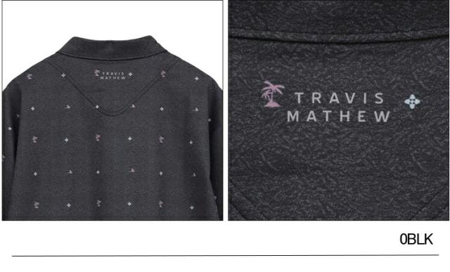 トラヴィスマシュー キャロウェイ ゴルフ モノグラムプリント 長袖ポロ(MENS) メンズ ゴルフ アパレル 「TRAVISMATHEW 7AM018」 2025年秋冬モデル日本正規品_6