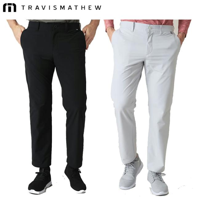 トラヴィスマシュー キャロウェイ ゴルフ 【石川遼プロ着用】裏起毛 ストレッチ ストレートパンツ(MENS) メンズ ゴルフ アパレル 「TRAVISMATHEW 7AM033」 2025年秋冬モデル日本正規品
