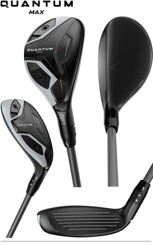 キャロウェイ クアンタム マックス ユーティリティ ATHLEMAX 60/ATHLEMAX 80 カーボンシャフト 「Callaway QUANTUM MAX UTILITY」 2026年モデル 日本正規品_2