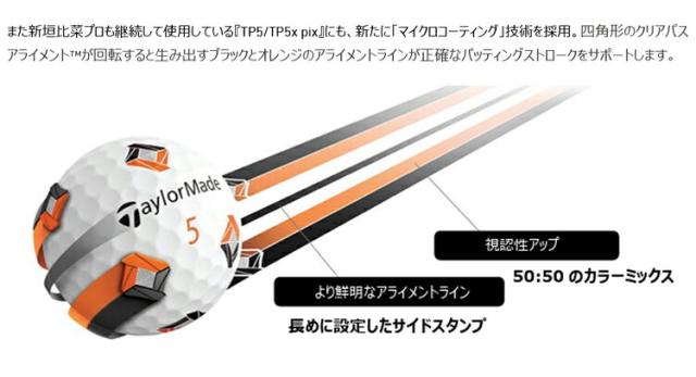 まとめ買い テーラーメイド TP5 Pix シリーズ ゴルフボール 3ダース(36個入り) 「Taylor Made TP5 TP5 X Pix」 2026年モデル日本正規品