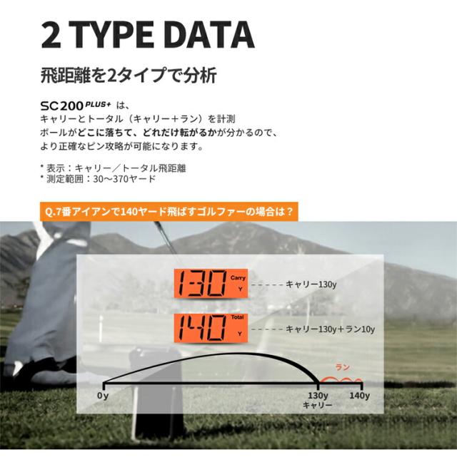 単4電池4個プレゼント中！ ボイスキャディ スウィングキャディ SC200 PLUS 自立型弾道測定器 持ち運び式 スタンド式 ポータブルローンチモニター 「Voice Caddie Swingcaddie SC200 +」 2026年モデル日本正規品_5