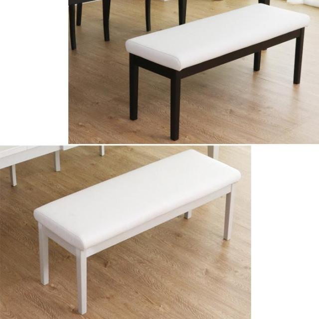 ウォーリア４点ダイニング　ベンチ　  24-4 テーブル 伸長式 ダイニングテーブル 伸長テーブル 幅130 幅180 ダイニングセット 木製 木目 鏡面 白 シンプル おしゃれ 高級 モダン ダイニング 食卓の通販は