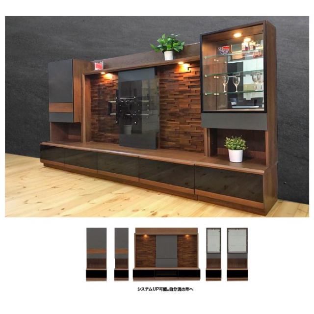 テレビ台 ハイタイプ 日本製 テレビボード TV台 TVボード 幅160cm 引出し付き LED 木製 高級 開梱設置の通販は