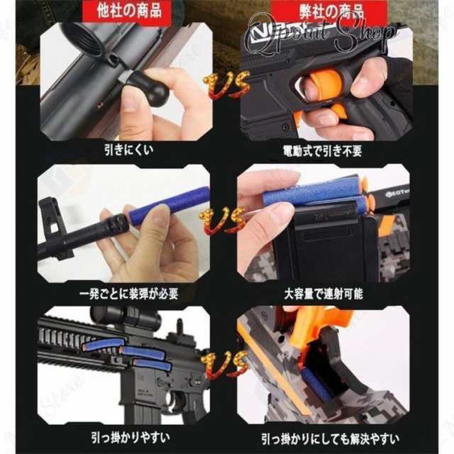 電動 ナーフ弾対応 銃 連射 弾 Ｍ416 銃おもちゃ ターゲットゲーム 電子ターゲット ガン 9点セット 13点セット 照準器 玩具 銃 じゅう 弾  9点セット 12点セット 13点セットの通販はau PAY マーケット - 第三商事 | au PAY マーケット－通販サイト