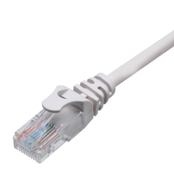 ＬＡＮケーブル　ＣＡＴ６　クロス　１０Ｍ　ライトグレー　[CBC6X-100-LG］【お買い得１０本パック】_1