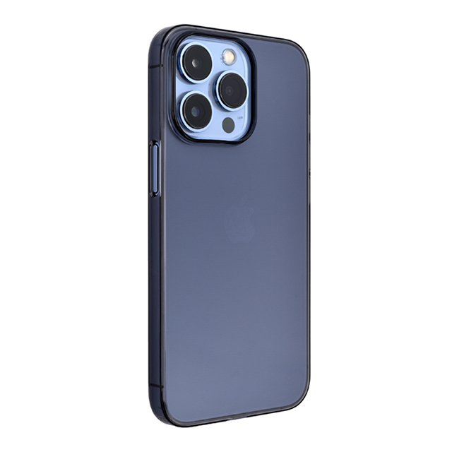 送料無料 iPhone 13 Pro エアージャケット クリアブラック PIPT-73 