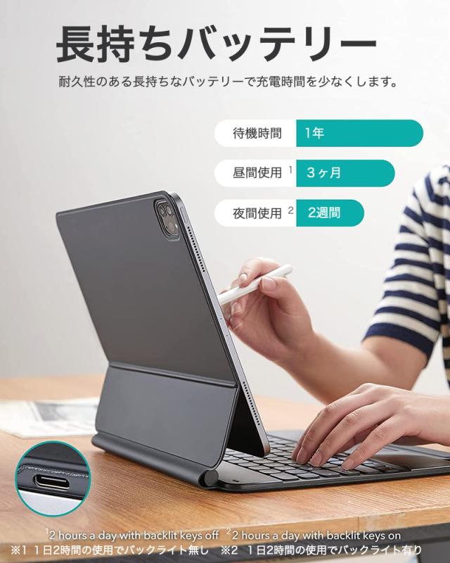 マウス付き iPad Air 11インチ M3/M2 バックライトキーボード i Amazon.co.jp: マウス付き iPad Air 11インチ M3/M2 バック