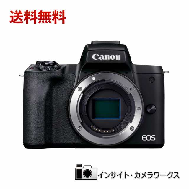 Canon ミラーレス一眼カメラ EOS Kiss M2 ボディ ブラック KISSM2BK