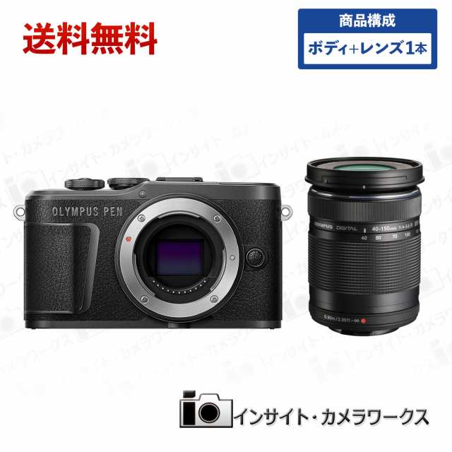 OLYMPUS ミラーレス一眼 オリンパス PEN E-PL10 ボディ ブラック +