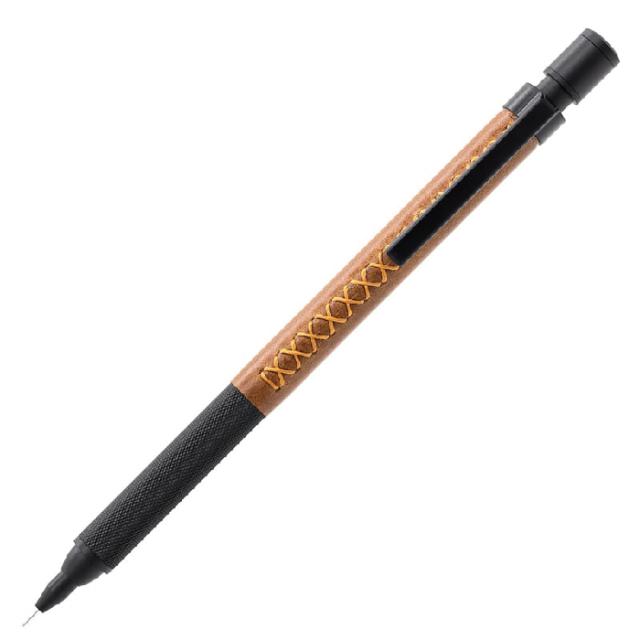 ラダイト テックドロー2 レザーモデル CA キャメル シャープペンシル ブッテーロレザー軸 TechDraw2 Leather Model ButteroCA 0.5mm シャープ シャーペン 製図 ペンシル 高級 筆記用具 おしゃれ ギフト プレゼント 中学生 小学生