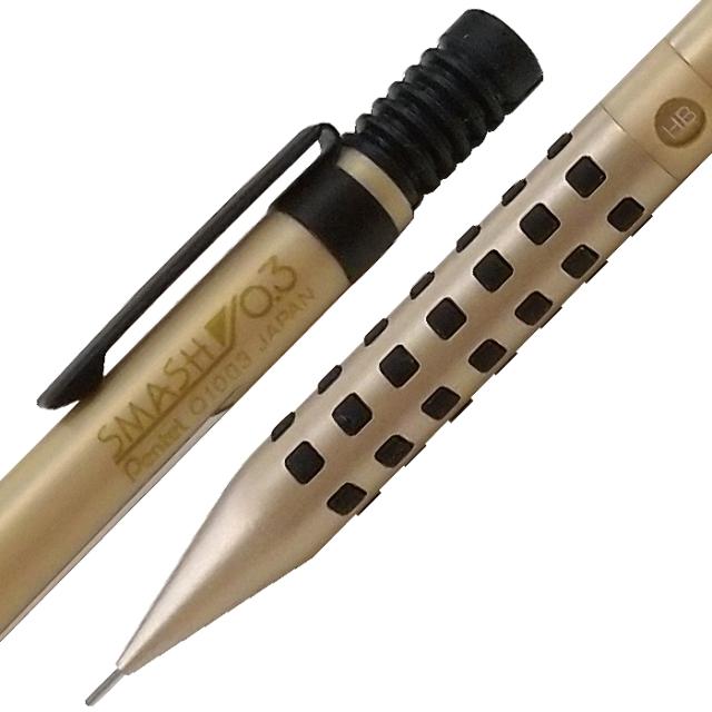 ぺんてる スマッシュ シャンパンゴールド 0.3mm Q1003-XKS 限定