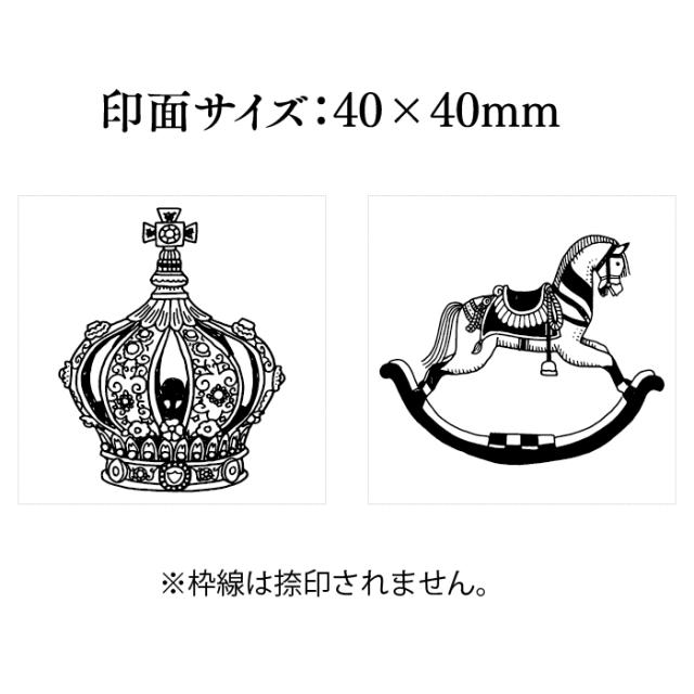 ファインカラー スタンパー セット [クラシック] シャチハタ はんこ スタンプ 文具 イラスト おしゃれ くっきり 捺印 フレーム ファインカラースタンパー イラスト デコレーション クラシック_2