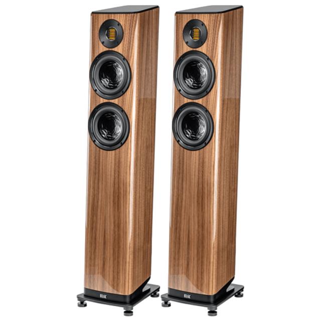 VELA FS 407.2 [ウォルナット・ハイグロス] ELAC [エラック] トールボーイスピーカー [ペア] ※13時までの注文は即日発送!（休業日除く）