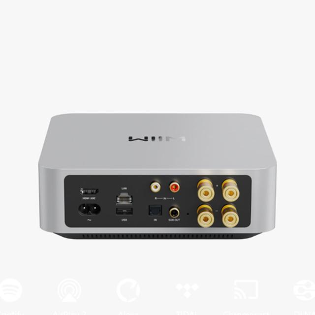 WiiM Amp [シルバー] WiiM [ウィーム] スペースストリーマーアンプ　※13時までのご注文は即日発送！（休業日除く）_1