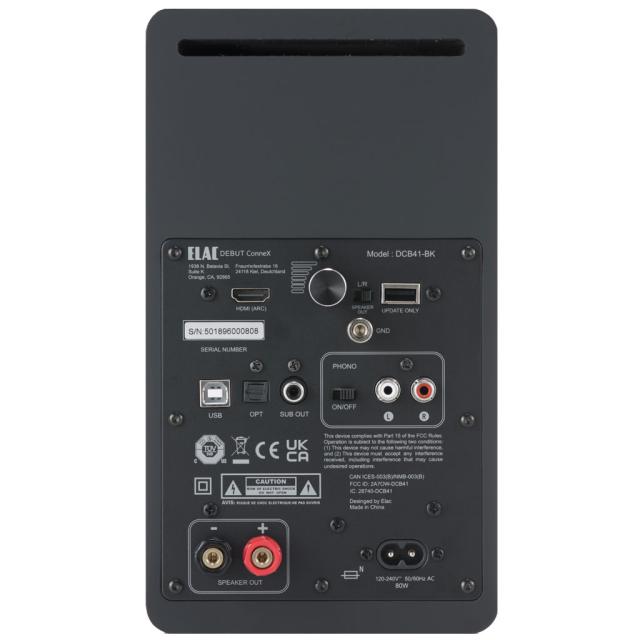 Debut ConneX DCB-41 [ウォルナット] ELAC [エラック