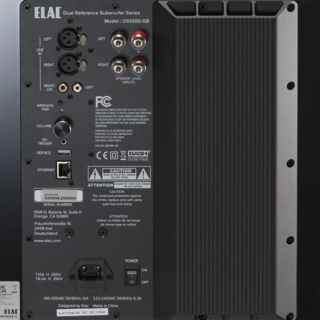 DS 1000 ELAC [エラック] 密閉型アクティブ・サブウーハー　※13時までのご注文は即日発送！（休業日除く）_3