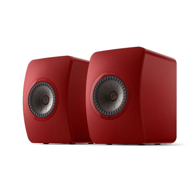LS50 Wireless II [CR:クリムゾンレッド] KEF [ケーイーエフ] ブックシェルフスピーカー [ペア]Bluetooth/Wi-Fi対応　※13時までのご注文は即日発送！（休業日除く）の通販は 308,988円