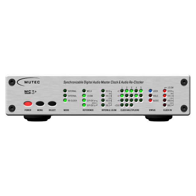 MC-3+ Aluminum [アルミニウム]　MUTEC[ミューテック]　 マスタークロック・ジェネレーターの通販は 162,800円